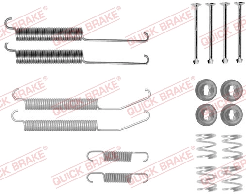 Accessory Kit, brake shoes